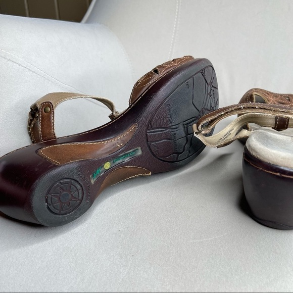 J-41 ADVENTURE Cassia Open Toe Sandal Heels Vegan Size 9.5 Womens - Picture 4 of 4